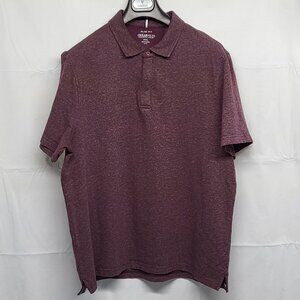 Kenneth Cole Polo Shirt Awareness Mens XXL Slim Fit Awear Tech 1/4 Zip Maroon
